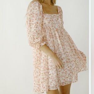 Storia Pink Floral Dress